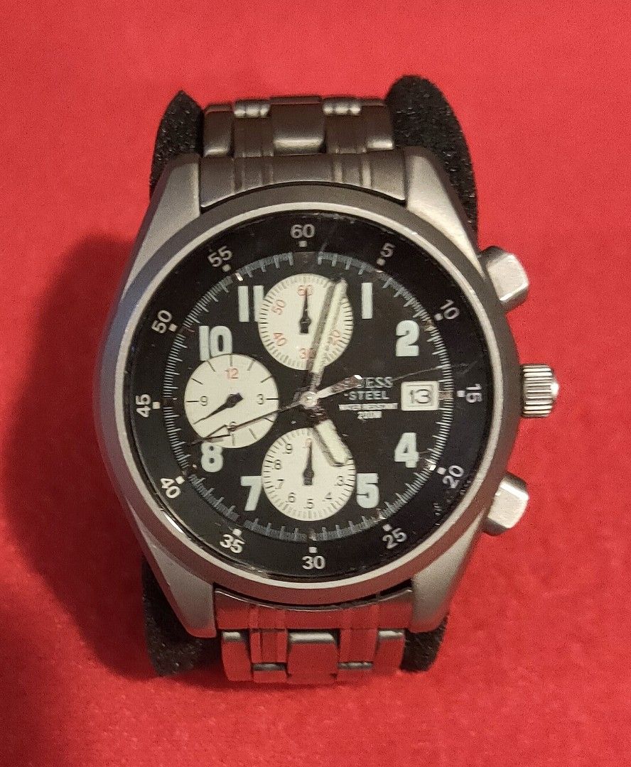Guess steel sale water resistant