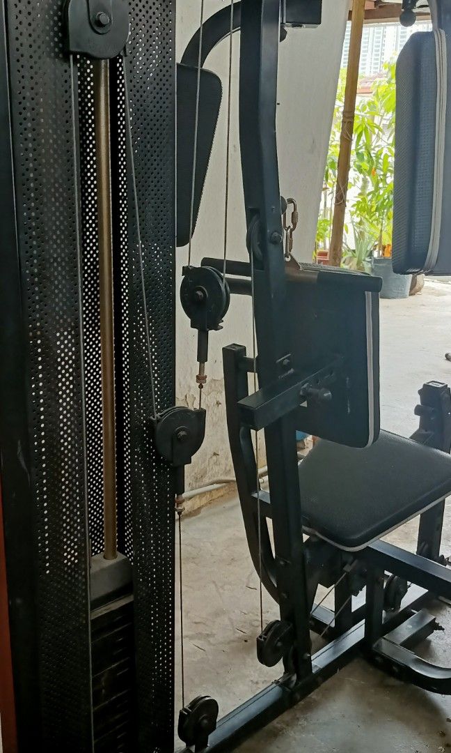 Gym machine all in Sports Equipment Exercise Fitness Weights