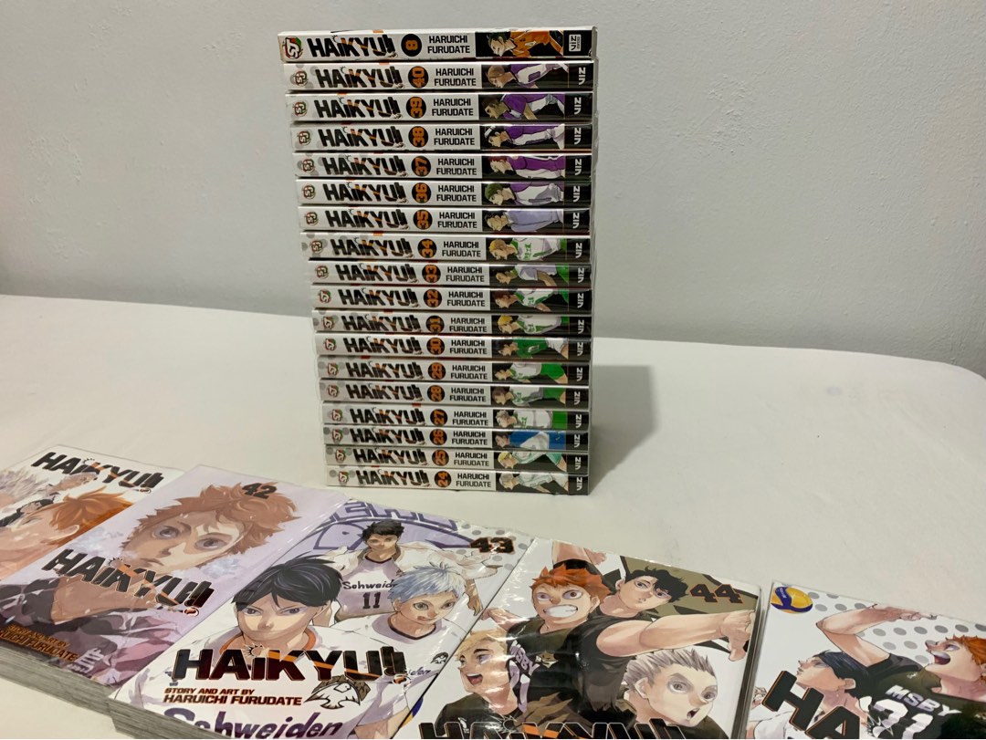 Haikyu!! Complete 45 Volume Manga Set, Hobbies & Toys, Books & Magazines, Comics & Manga on