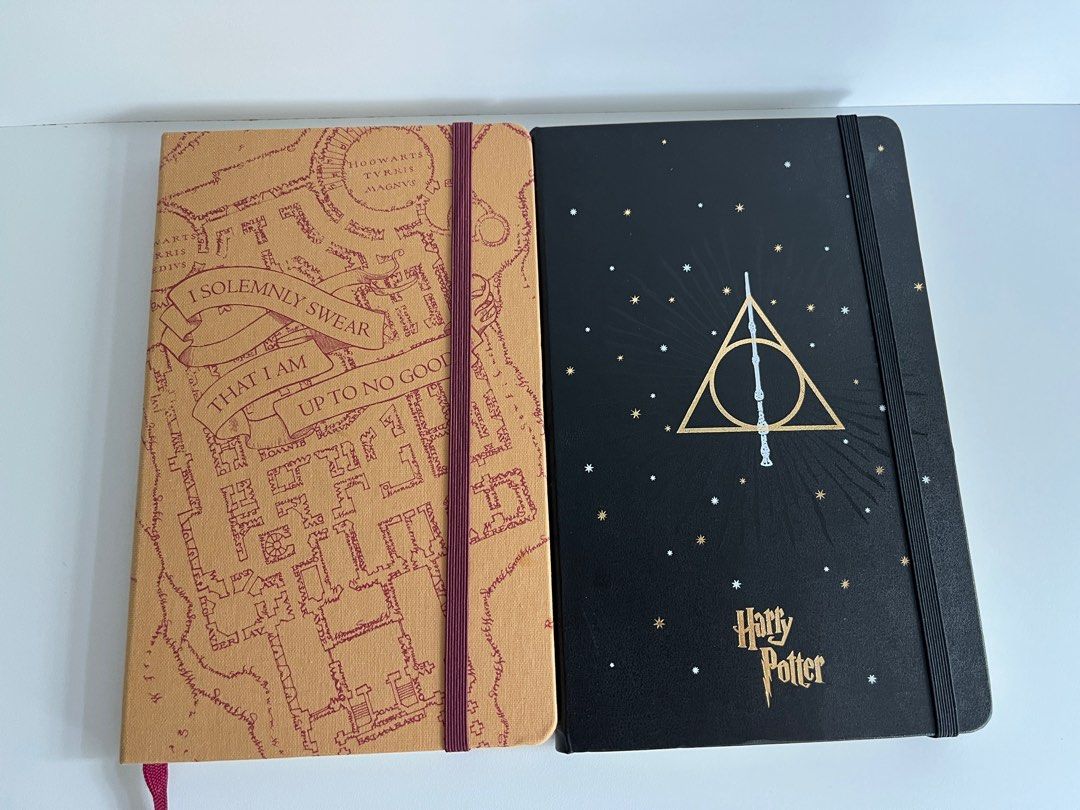 Harry Potter Moleskine Notebooks, Hobbies & Toys, Stationery & Craft