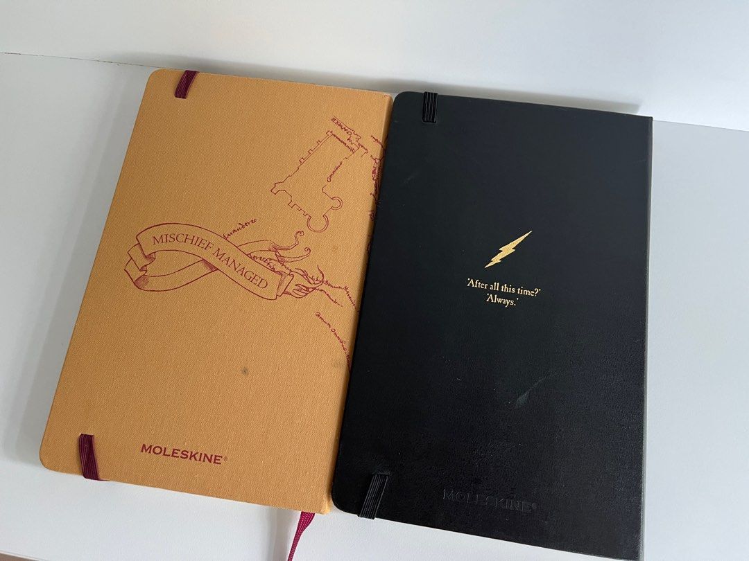 Harry Potter Moleskine Notebooks, Hobbies & Toys, Stationery & Craft
