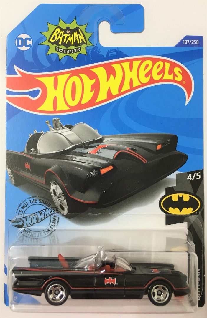 Hot Wheels 2020 197/250 Batman 4/5 TV Series Batmobile MOSC, Hobbies &  Toys, Toys & Games on Carousell