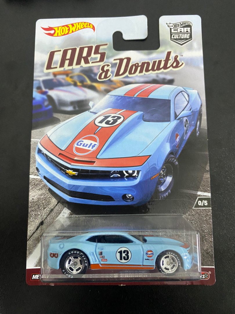 Hotwheels Copo Camaro Gulf 2017 Cars Donut 1/64, Hobbies & Toys, Toys &  Games on Carousell
