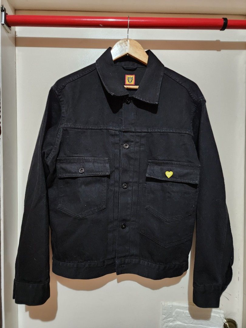 Human Made (UA) - Human Testing Denim Jacket, Men's Fashion, Coats 