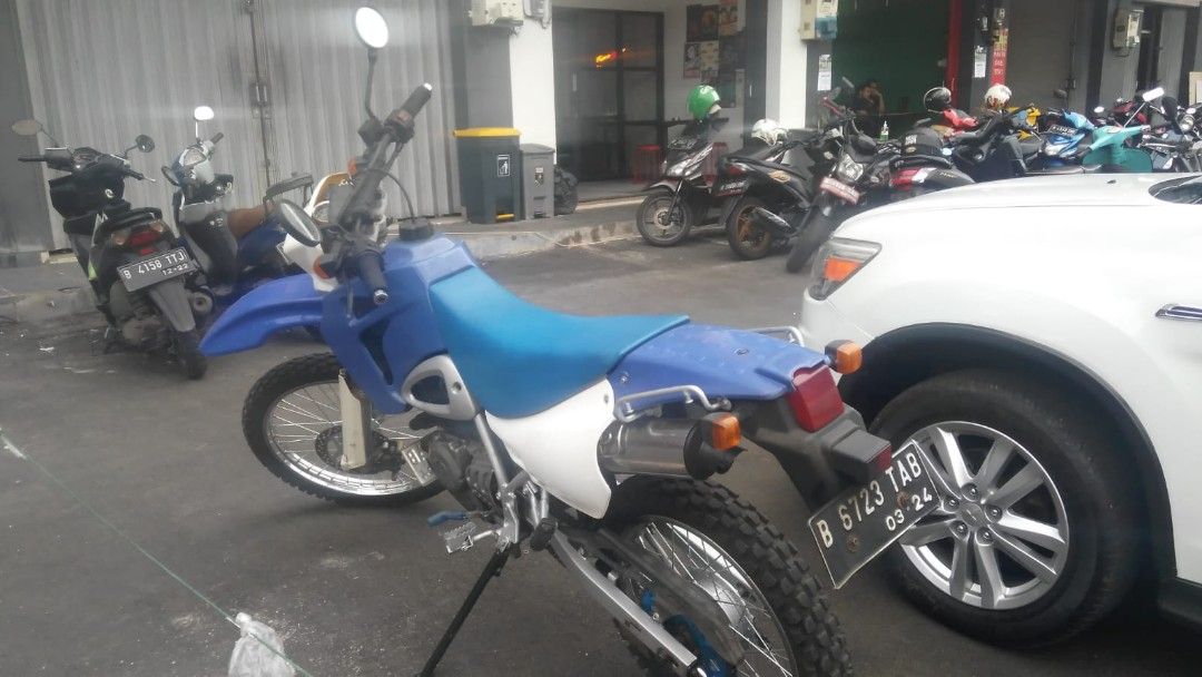 Hyosung RX 125 trail biru Motor di Carousell