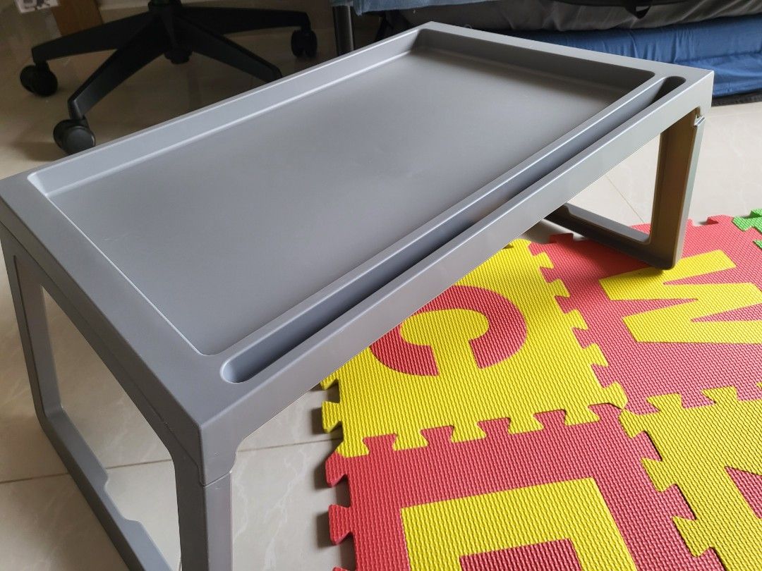 IKEA KLIPSK Foldable Bed Tray Table, Furniture & Home Living, Furniture, Tables & Sets on Carousell