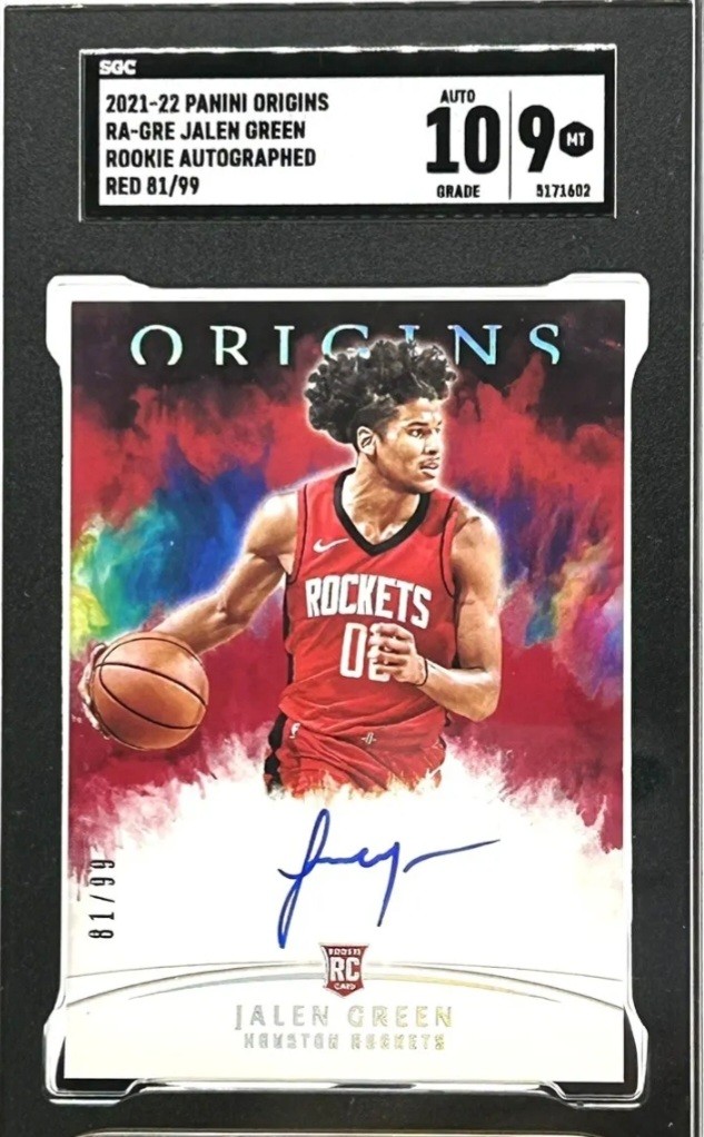 NBAカード jalen green auto /249 RC - その他