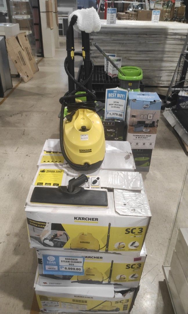Karcher steam cleaner, Furniture & Home Living, Cleaning & Homecare