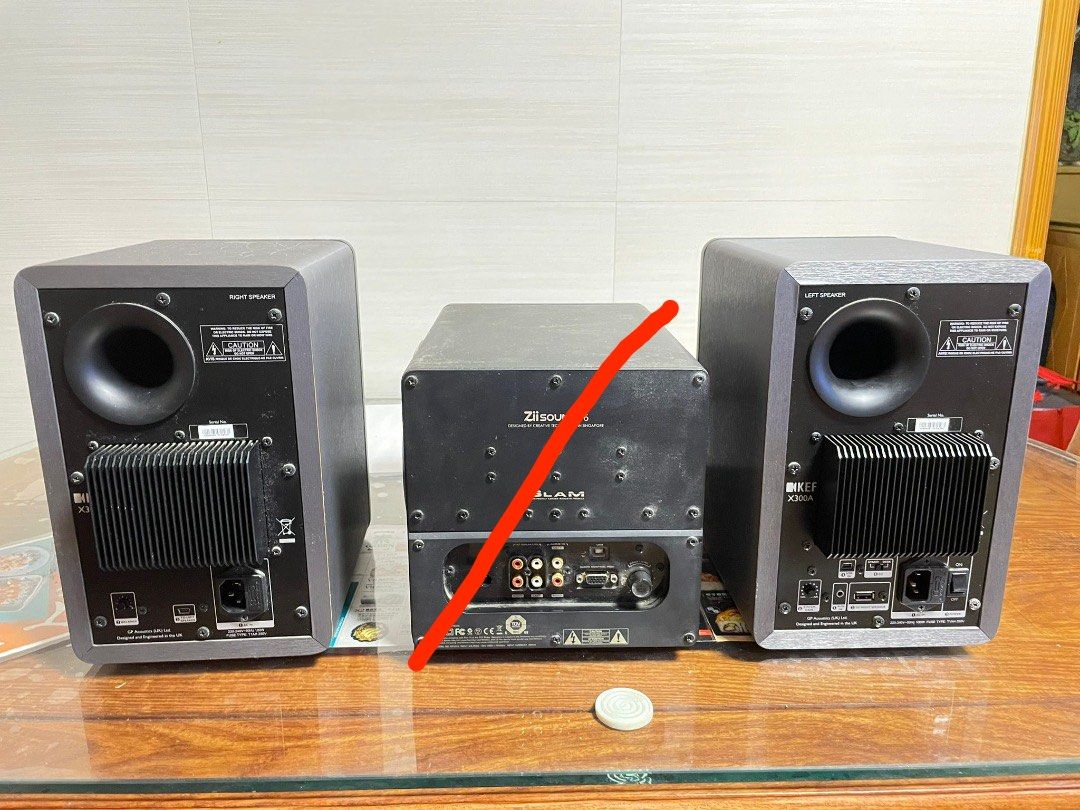 KEF X300A, 音響器材, Soundbar、揚聲器、藍牙喇叭、耳擴 Carousell