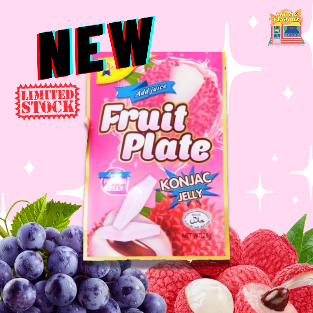 Konjac Jelly Fruit Plate HALAL, Food & Drinks, Packaged & Instant Food