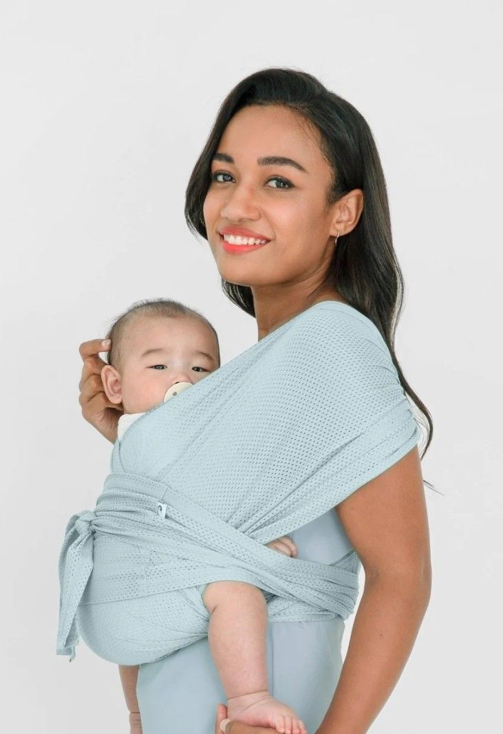 KONNY BABY CARRIER SUMMER / AIRMESH Mint, Babies & Kids, Going Out