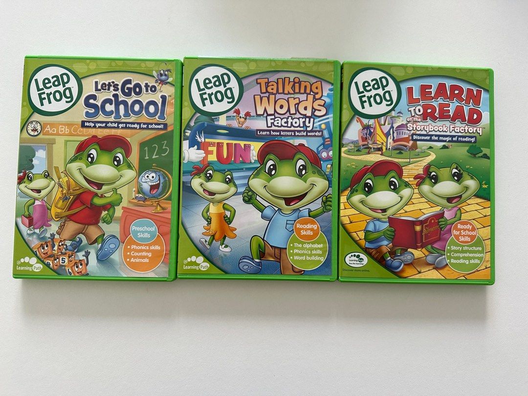 Leapfrog DVDs Original, Hobbies & Toys, Music & Media, CDs & DVDs on ...