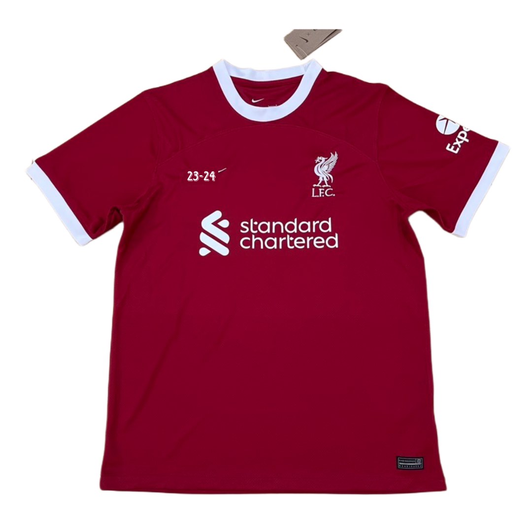 Liverpool Home kit 2324 Football Jersey Soccer Jersey Tshirt, Men's