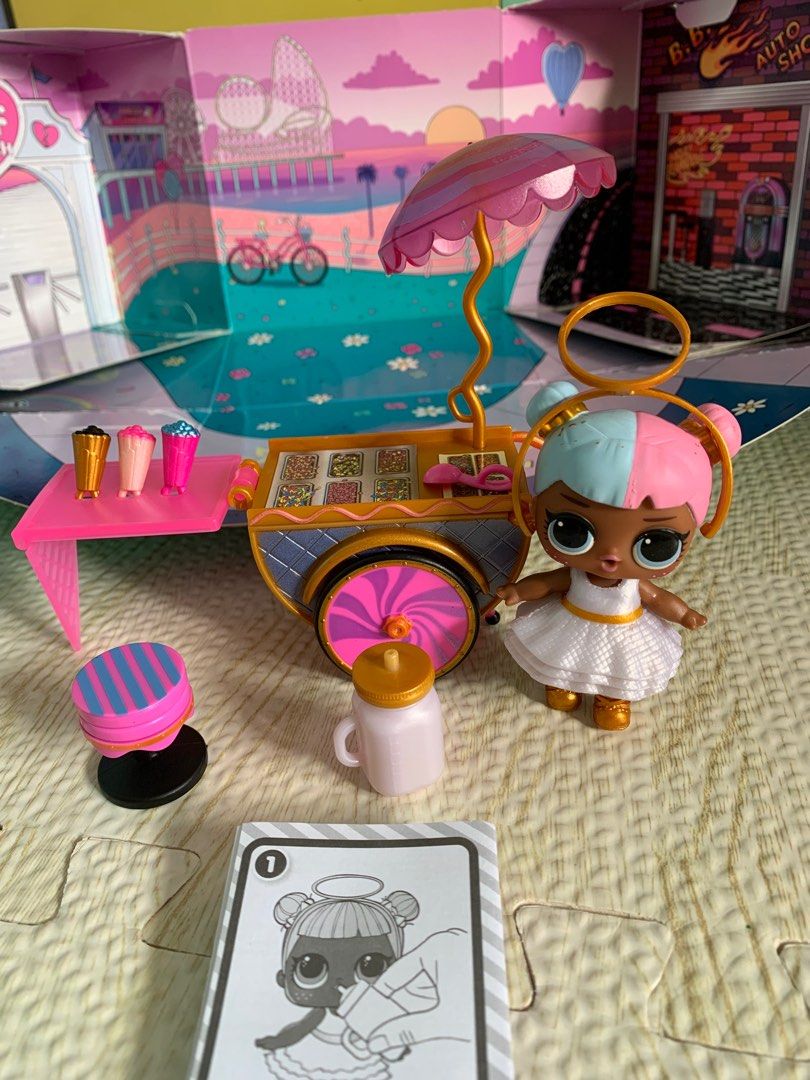 Lol Surprise Furniture Sweet Boardwalk With Sugar Doll And 10 Surprises,  Doll Candy Cart Furniture Set, Accessories, Great Gift For Kids Ages |  Lupon.Gov.Ph