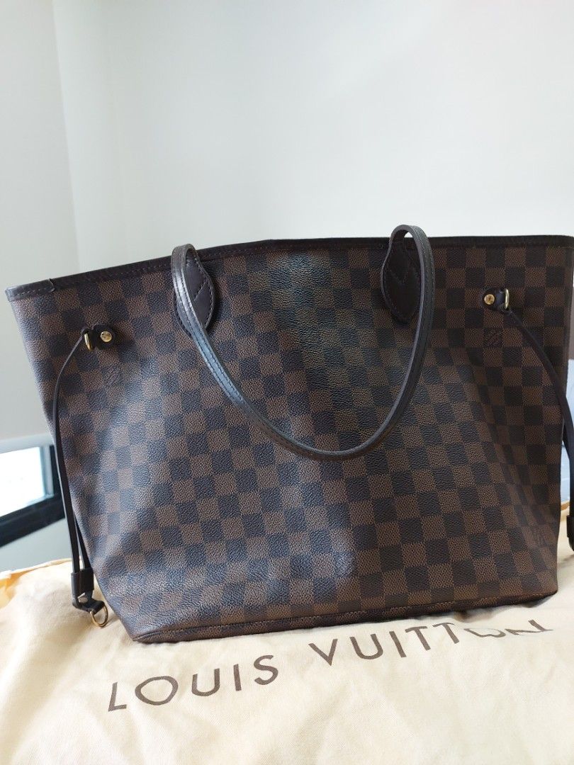 Louis Vuitton Damier Ebene Neverfull MM Tote - A World Of Goods