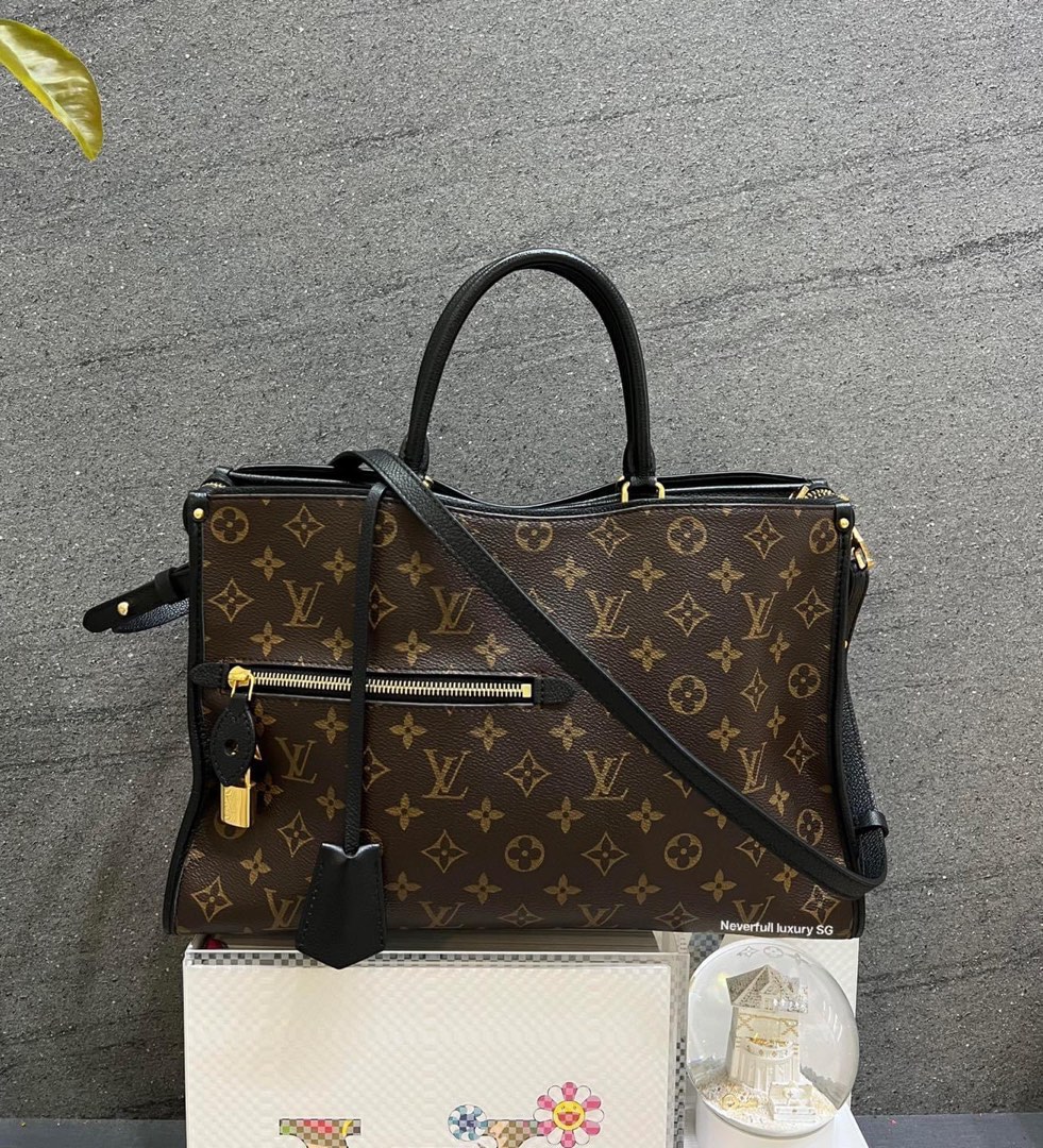 Louis Vuitton Monogram & Python Popincourt MM - Shop Authentic LV