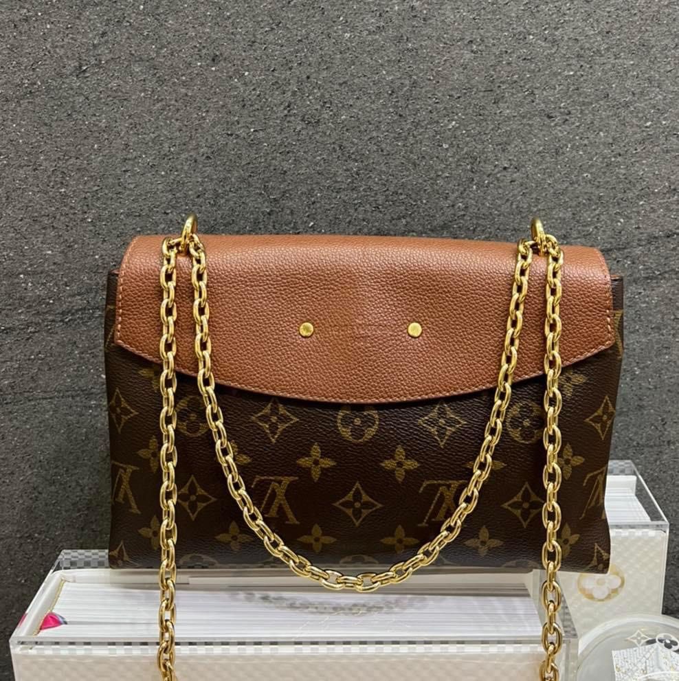 Louis Vuitton Caramel Monogram Canvas and Leather Saint Placide Bag