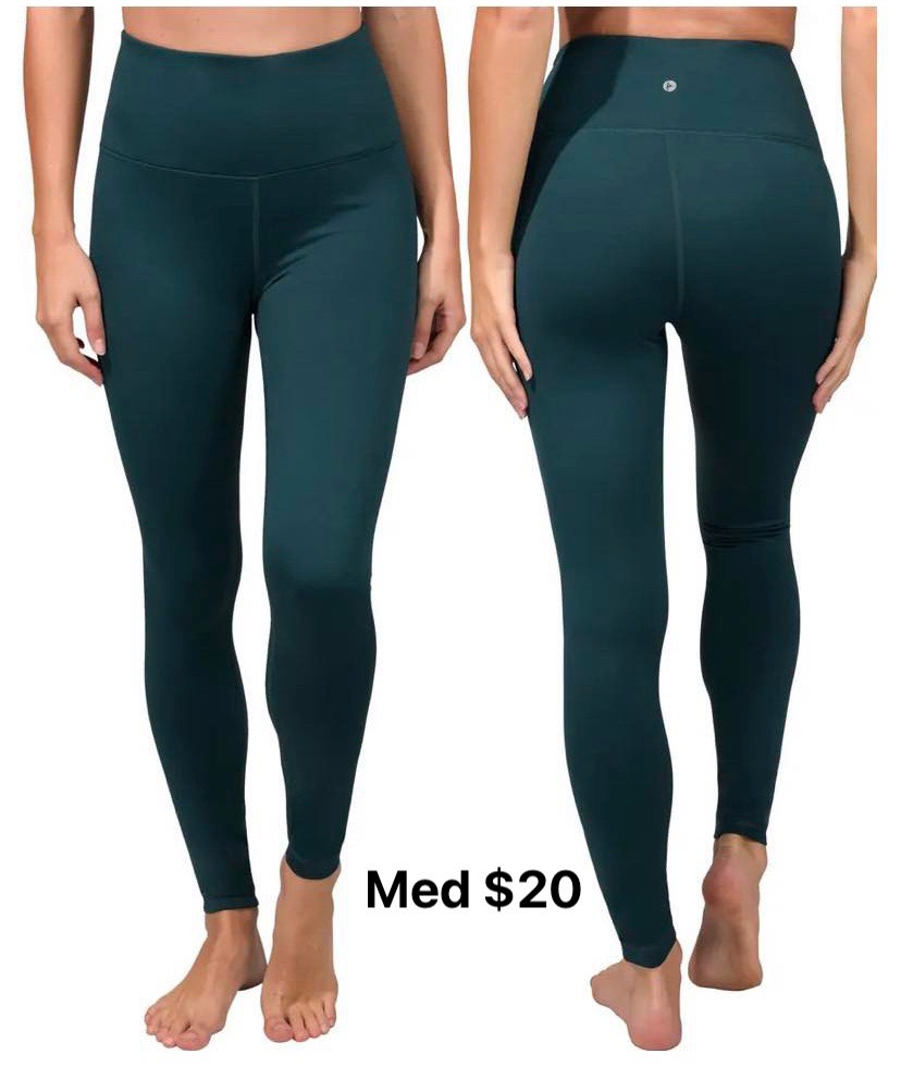 Lululemon align dupe from USA forest green (M) supersoft material — ankle  length
