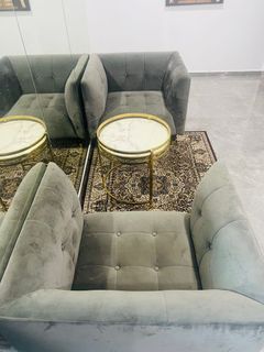 Luxury 1 seater sofa x 2 Unit