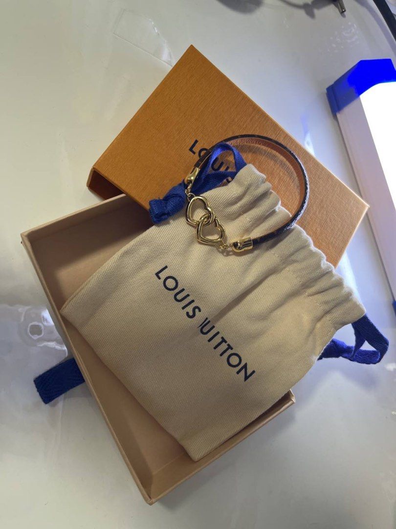 Bracelet Louis Vuitton Say Yes Bracelet Size: 19 Hearts Monogram Box Receipt