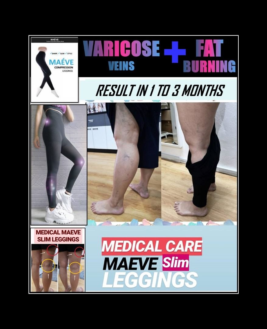 Maeve Medical Leggings for Fat Burning,Varicose Veins BUY 1 FREE 1