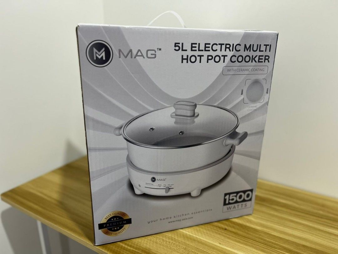 MAG 5L Electric Multi Hot Pot Cooker