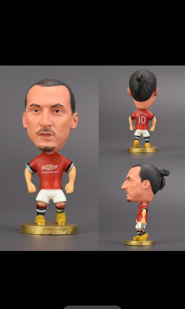 Manchester United Ibrahimovic figurine, Hobbies & Toys, Toys & Games on