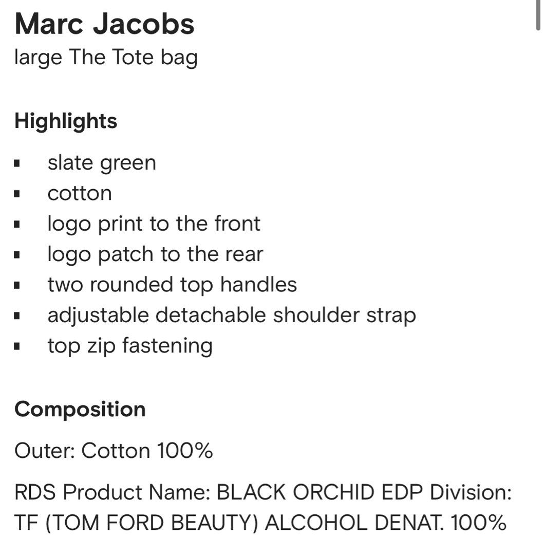 Marc Jacobs tote bag large, Luxury, Bags & Wallets on Carousell