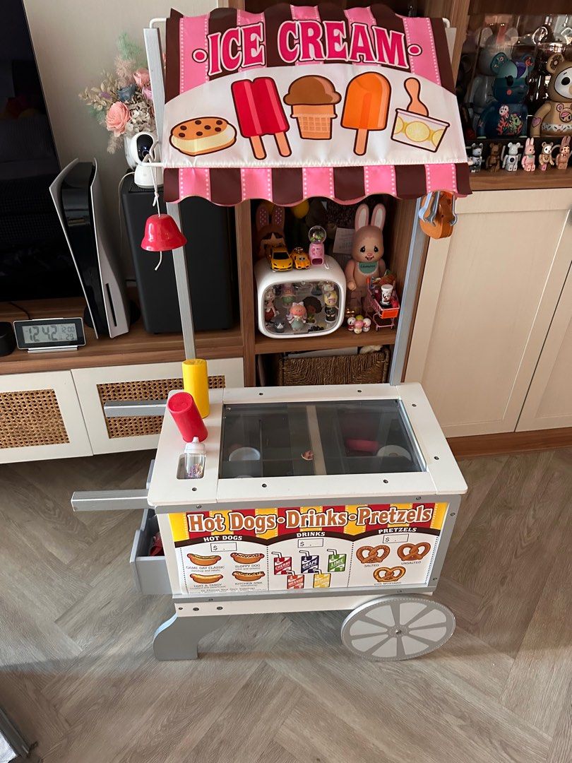 Melissa Doug Ice Cream Cart