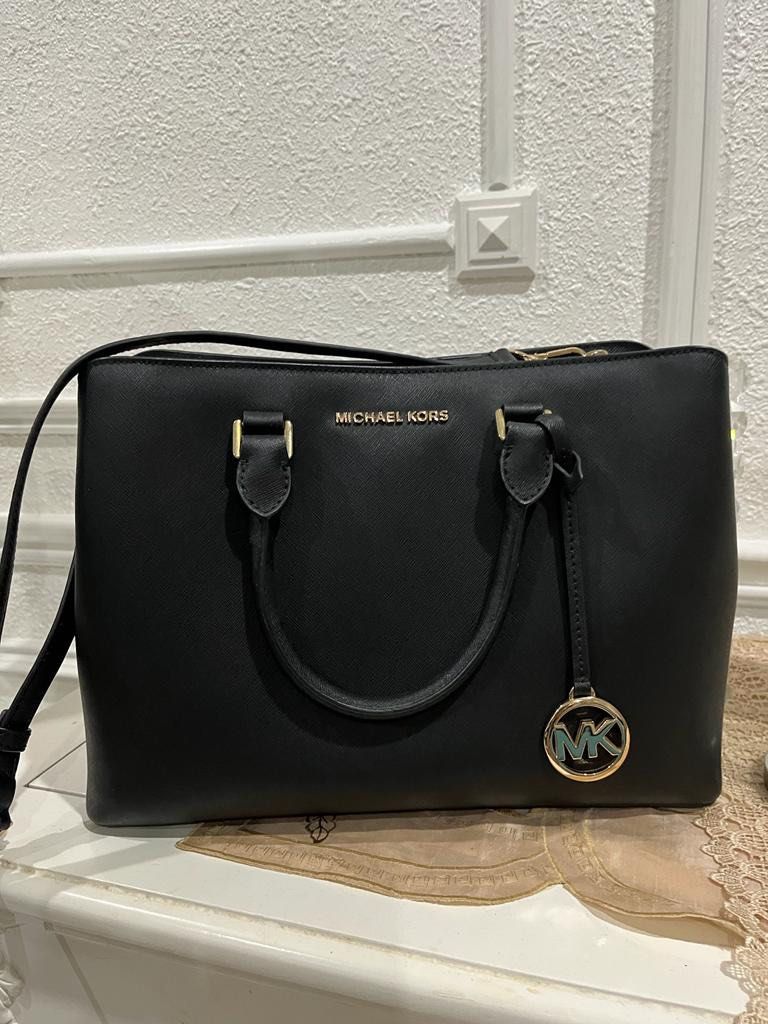 Michael kors savannah large satchel black hot sale