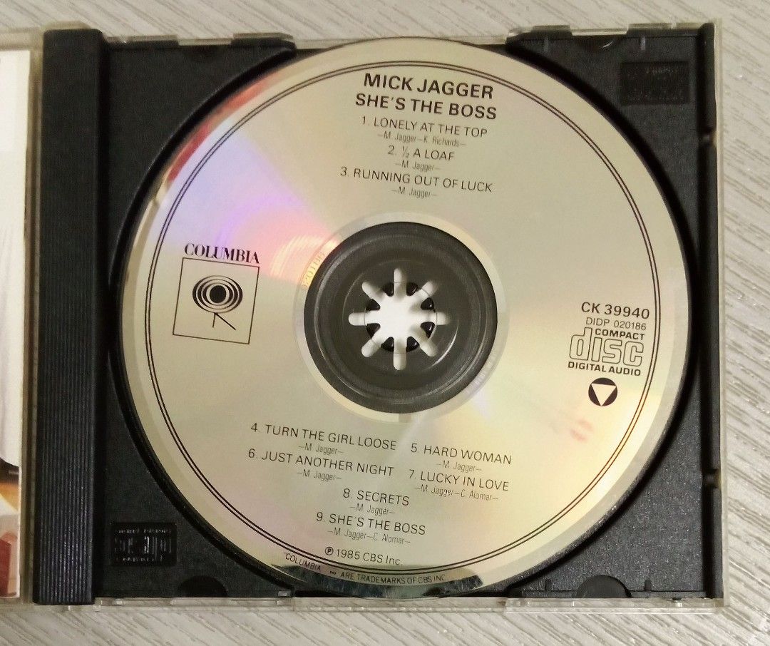 Mick Jagger cd, Hobbies & Toys, Music & Media, CDs & DVDs on Carousell