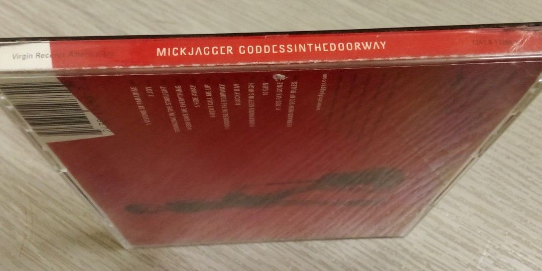 Mick Jagger cd, Hobbies & Toys, Music & Media, CDs & DVDs on Carousell