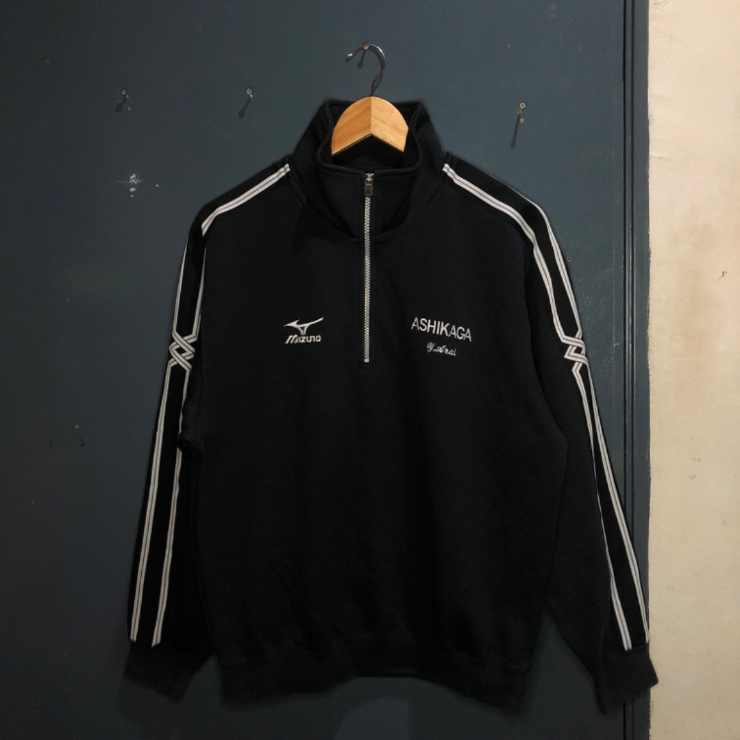 Mizuno half zip on sale
