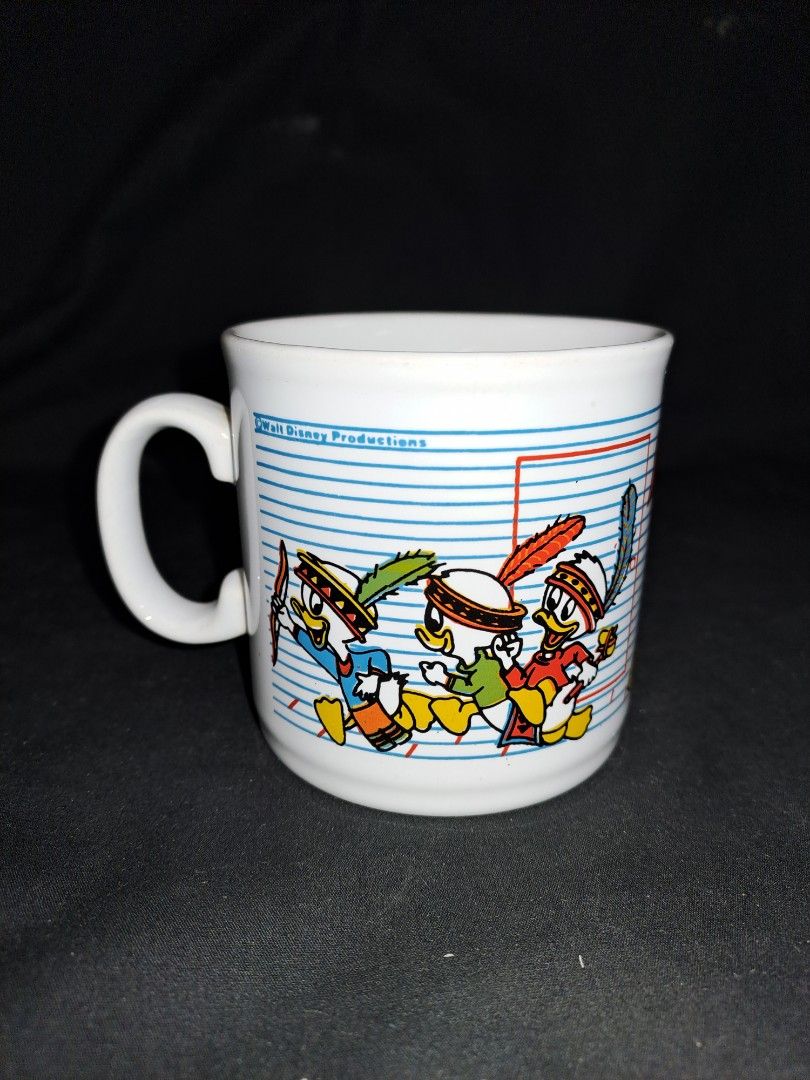 Very Old Coffee Mug donald Duck, Disney, Original 70s Mug, Cup, Drinking Mug,  Vintage England, Kilncraft 