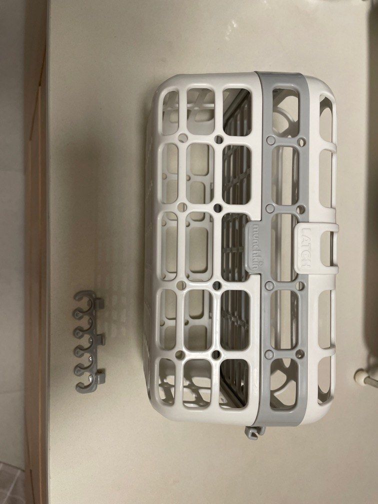 Munchkin® High Capacity Dishwasher Basket, 1 Pack, Grey