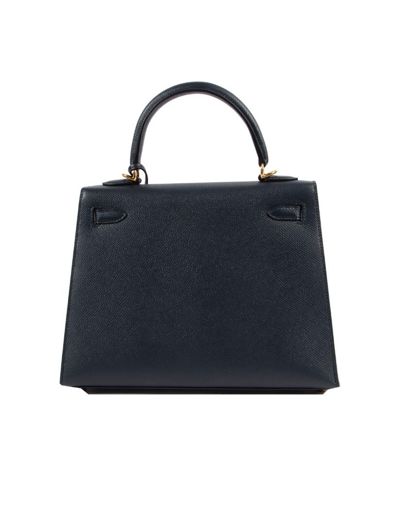 Hermes Epsom Bleu Royal Kelly 25 GHW - Handbag | Pre-owned & Certified | used Second Hand | Unisex