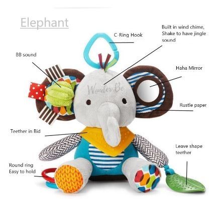 Elephant car shop seat toy