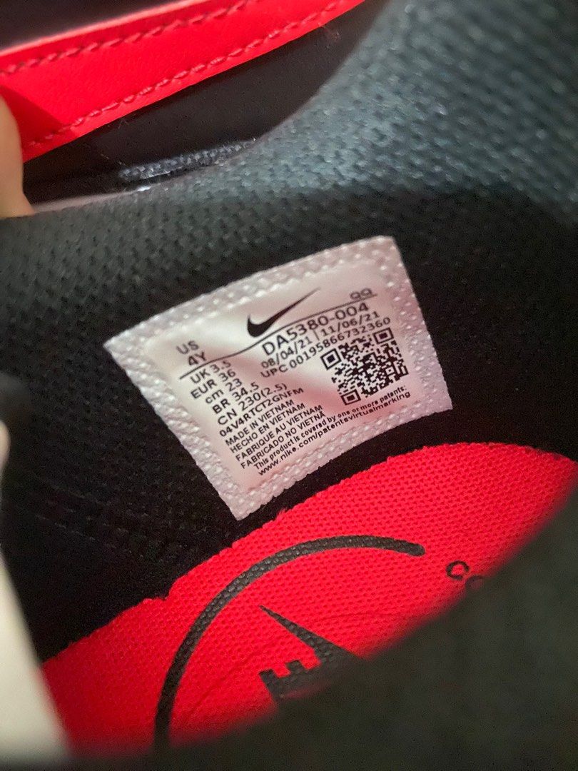 Nike Court Legacy Black Red Shoes Women #39 s Fashion Footwear