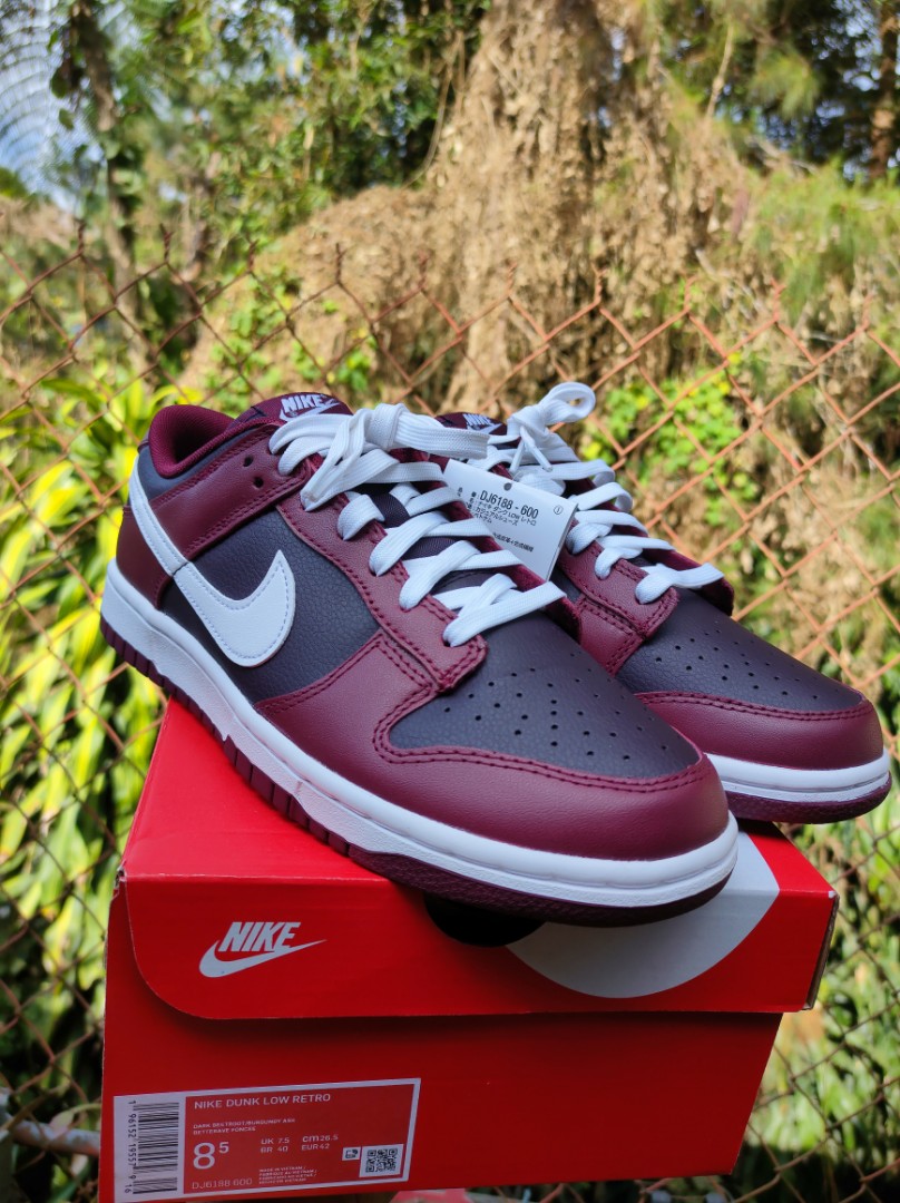 人気の中古品 Nike Dunk Low Dark Beetroot 26.5cm - 靴