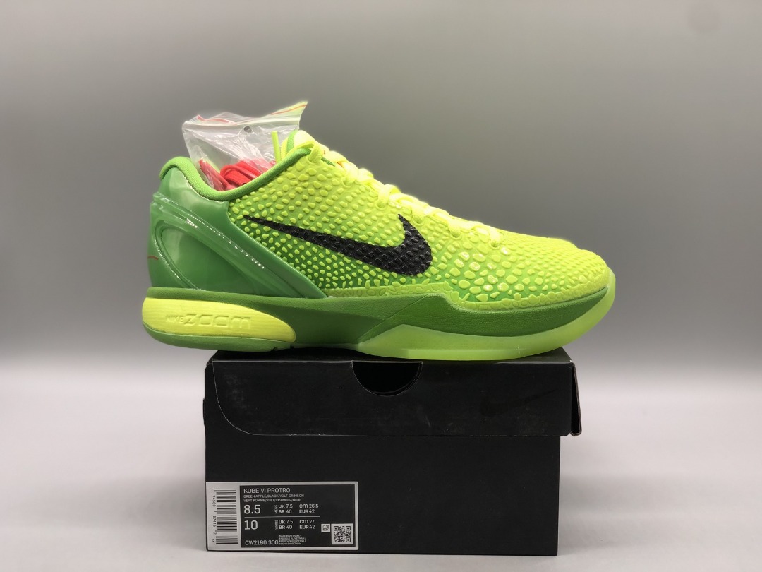 kobe 6 grinch foot locker