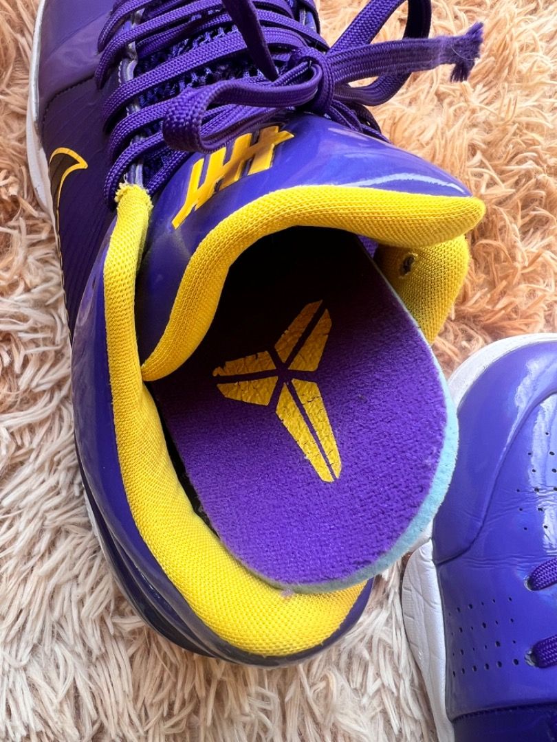 kobe 4 black purple