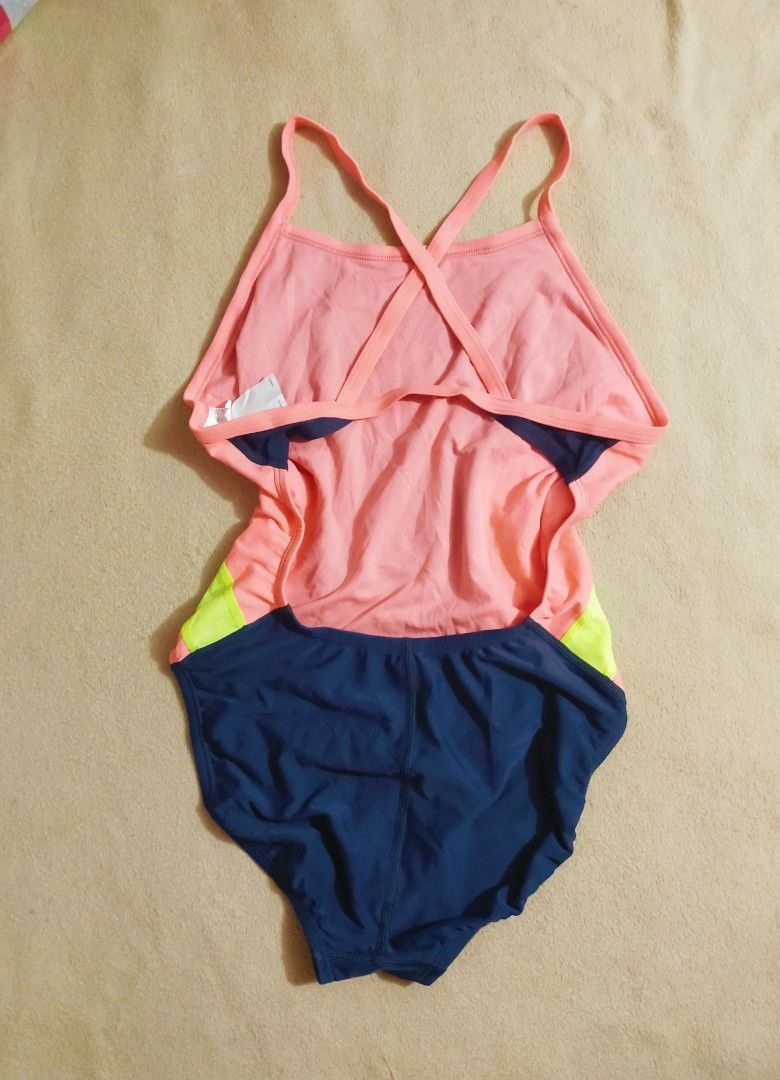 NIKE COLOR SURGE ONE PIECE SWIMSUIT, Women's Fashion, Swimwear, Bikinis