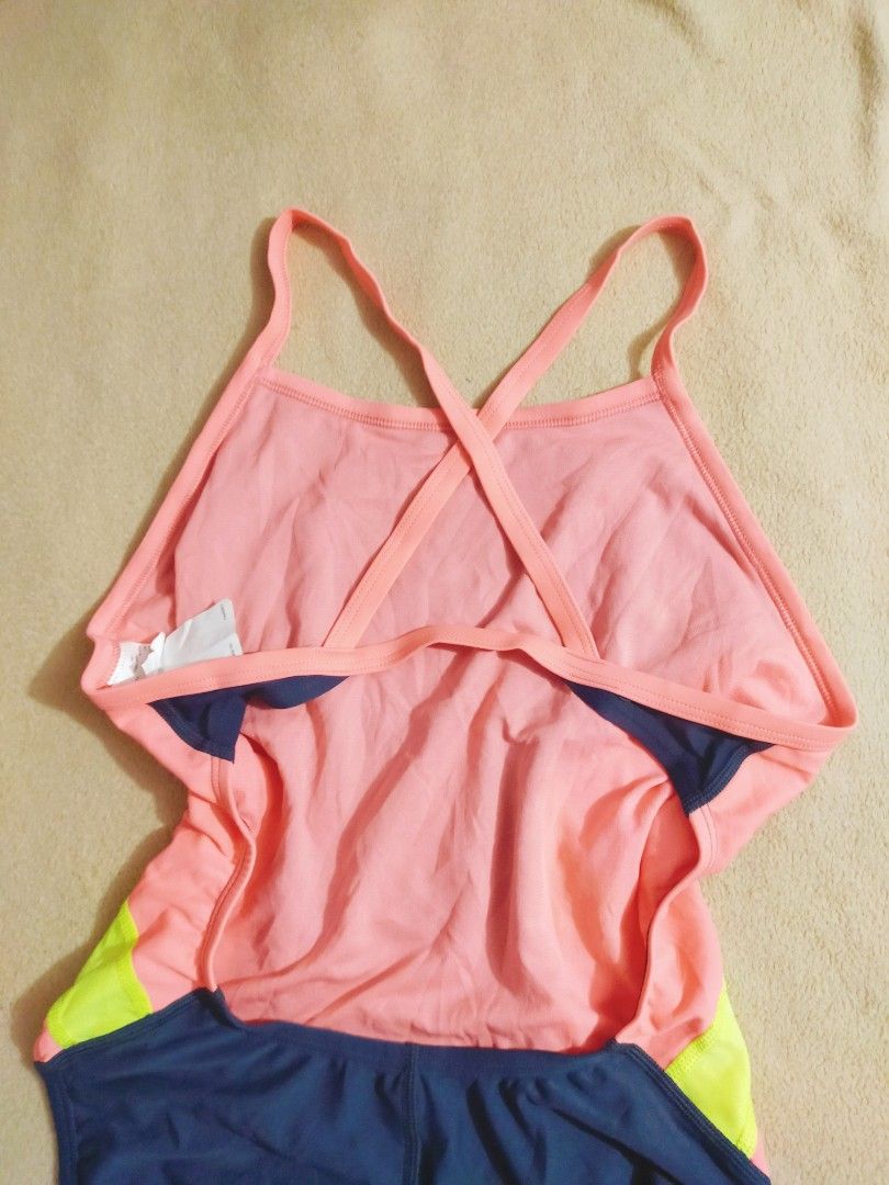 NIKE COLOR SURGE ONE PIECE SWIMSUIT, Women's Fashion, Swimwear, Bikinis