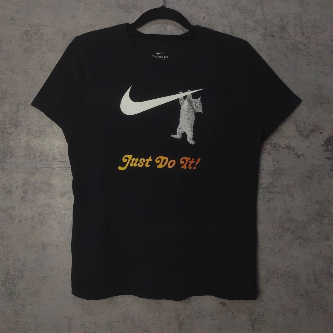 Nike online slogan tees