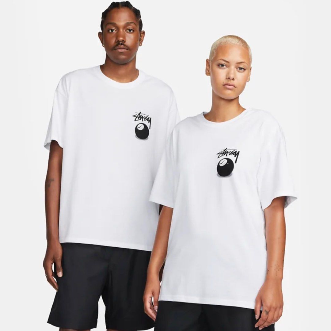 Nike Stussy Men's 8 Ball T-Shirt, Men's Fashion, Tops & Sets