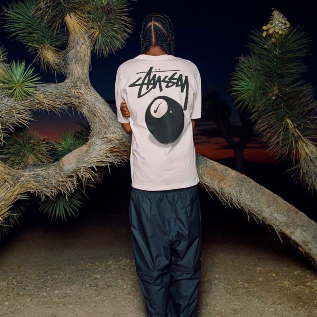 Nike Stussy Men's 8 Ball T-Shirt, Men's Fashion, Tops & Sets