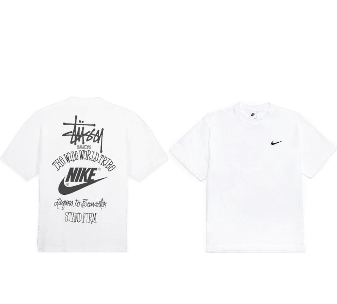 Nike x Stussy The Wide World Tribe T-Shirt, Men's Fashion