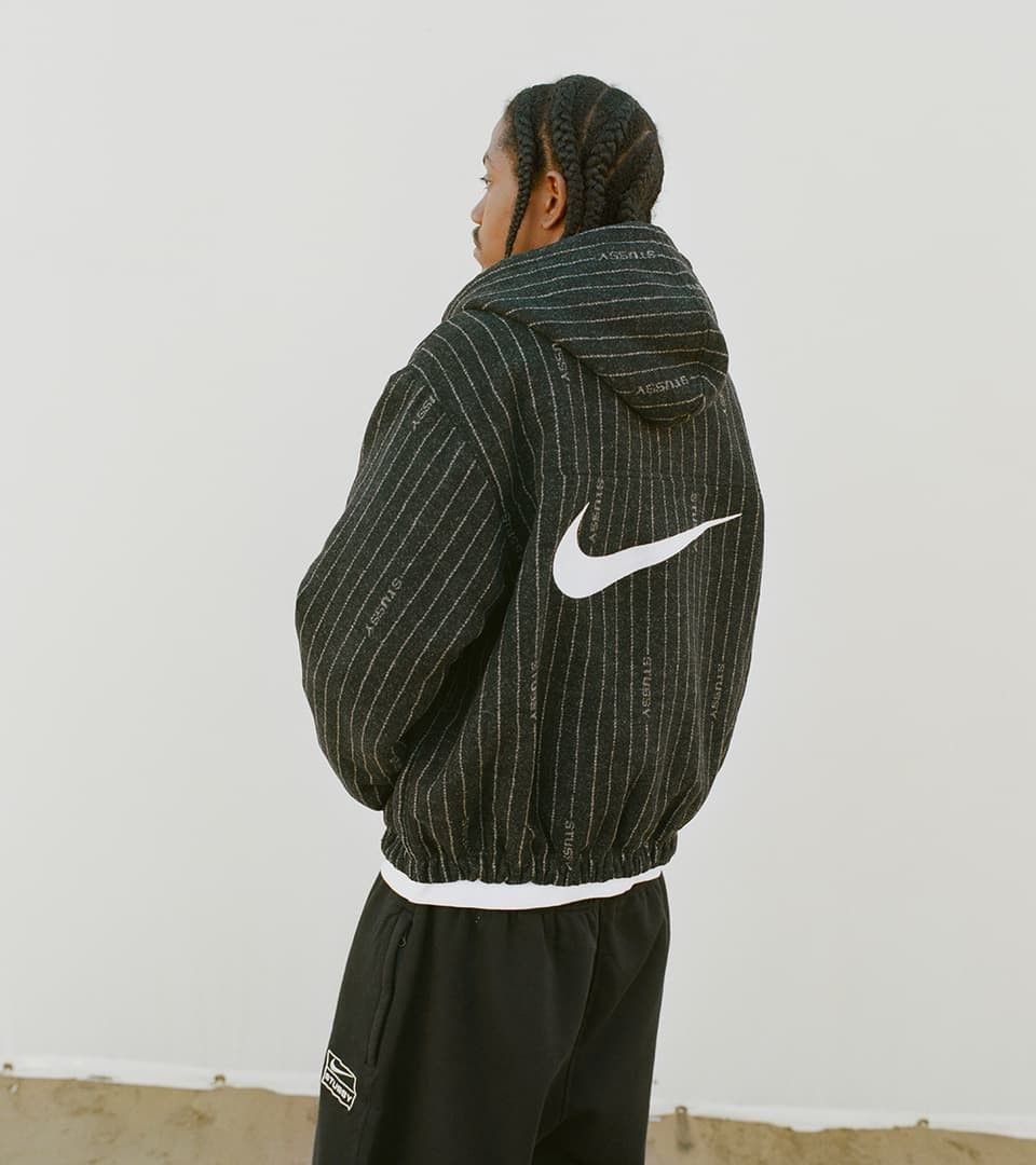 stussy NIKE トレーナー 23ss M 青 ブルー 長袖 クルー - メンズ