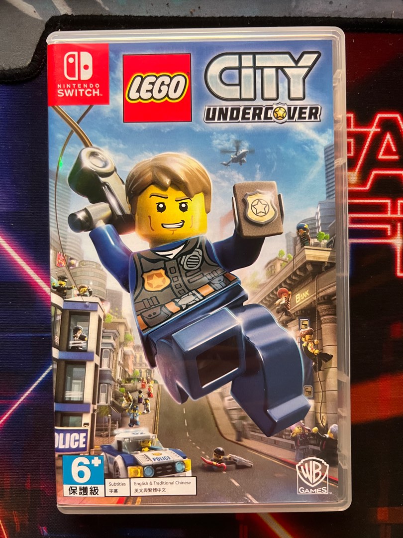 Lego city new arrivals undercover switch lite