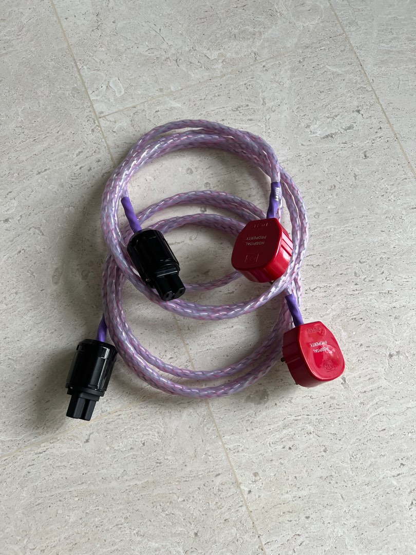 Nordost Vishnu Power Cable 2M UK plug, Audio, Soundbars, Speakers
